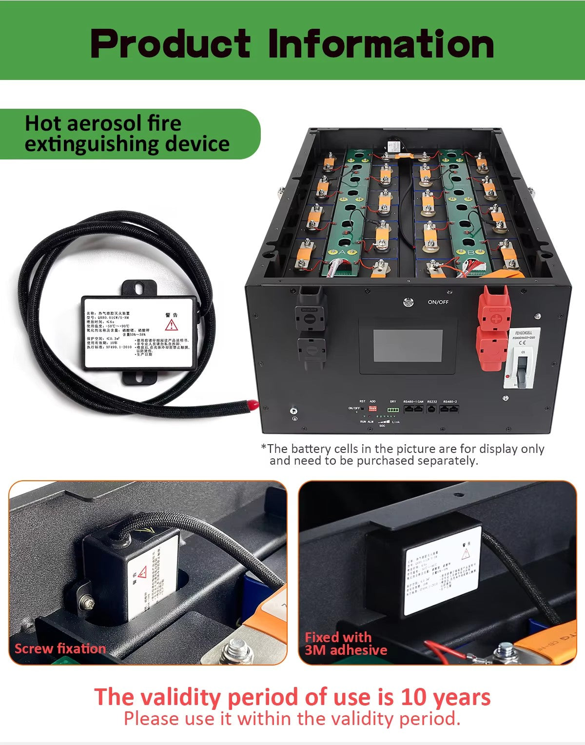 EU STOCK 48V 280ah/314AH DIY BOX with JK BMS (No cells)