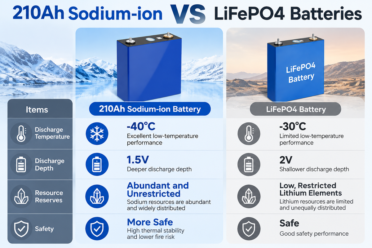 NA 210Ah Sodium-Ion Battery Cell – Poland Stock | EU Fast Delivery