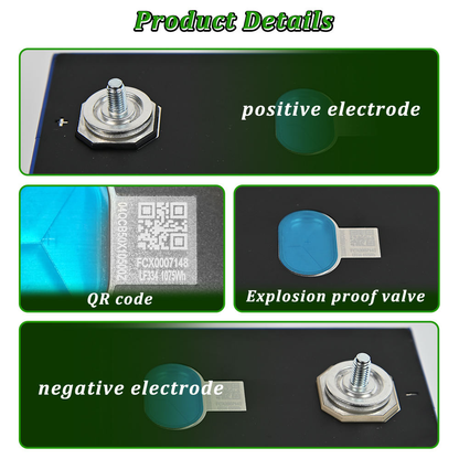 EU Free Shipping 3.2V EVE 334Ah Matched Grade A+