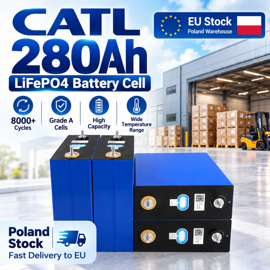 New Arrival ! EU Free Shipping CATL 280Ah  LiFePO4 3.2V Grade A Battery