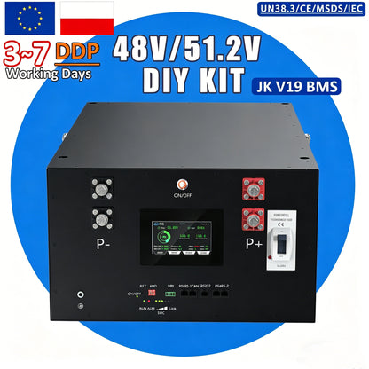 EU STOCK 48V 280ah/314AH DIY BOX with JK BMS (No cells)