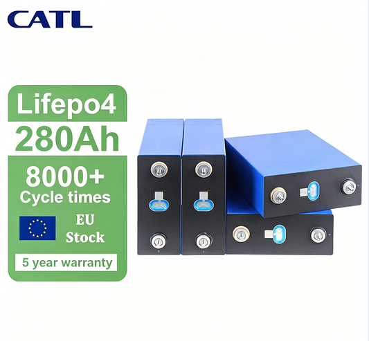 New Arrival ! EU Free Shipping CATL 280Ah  LiFePO4 3.2V Grade A Battery